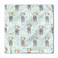 thumbnail image 1 of Nursery Bandana, Cats with Bandana, Unisex Head and Neck Tie, by Ambesonne, 1 of 2