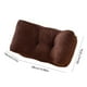 thumbnail image 3 of Cojín de pana, cojín para la siesta, cojín para sofá cama, cojín pequeño para oficina, cojín lumbar suave, cojín de descanso portátil, cojín de algodón de 38 x 20 x 14 cm., 3 of 6