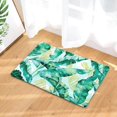 thumbnail image 4 of Green Leaves Entrance Doormat Household Tableware Anti-slip Kitchen Mat Absorbent Bathroom Rug Modern Floor Mat Home Decor, 4 of 6