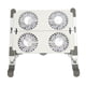 thumbnail image 1 of Almohadilla De Enfriamiento Para Computadora Portátil, Disipación De Calor, Soporte De Enfriamiento Plegable Ajustable Para Computadora Portátil Para Oficina, 1 of 7