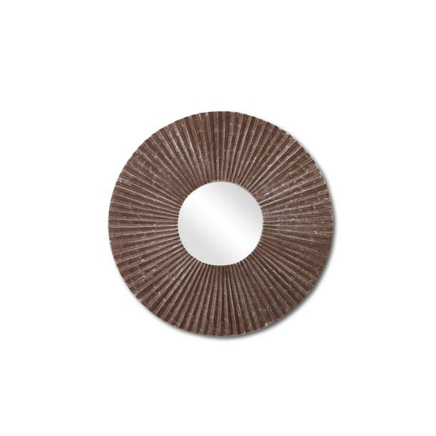 Striking Mirror Frame With Rays Design