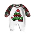 thumbnail image 2 of Pijamas navideños a juego Grinch - TKing Fashion 2024 Nuevos conjuntos de pijamas navideños familiares a juego Grinch, pijamas navideños navideños para parejas, adultos y niños, 6 Meses, 2 of 4