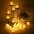 thumbnail image 6 of NEWEEN LED Tea Light Candles 24pcs Electric Fake Realistic No Flickering Flameless Candles, 6 of 6