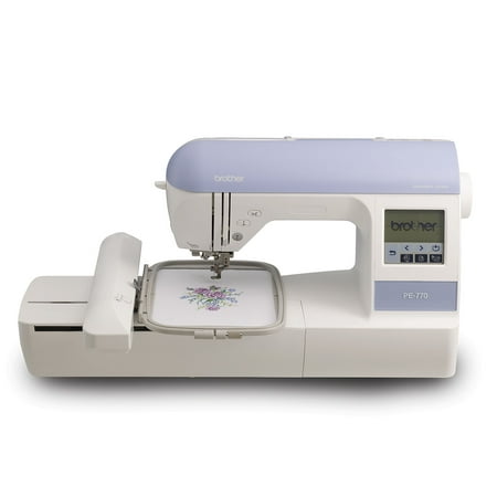 Brother PE770 Computerized Embroidery Machine with 5 x 7 Hoop Size