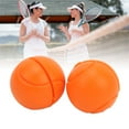 thumbnail image 4 of Racquet String , 6 Pcs Improve Comfort Tennis Racket Vibration Dampeners Effective Protection  For Sport White,Fluorescent Yellow,Orange, 4 of 8