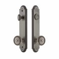 thumbnail image 2 of Grandeur Arc Tall Plate Single Cylinder One Piece Knobset with Soleil Knob, 2 of 6