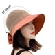 thumbnail image 2 of Sombrero de pescador hueco transpirable con lazo para mujer, gorra de sol para viajes, 2 of 5