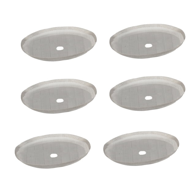 Paquete de 6 filtros de café de Acero inoxidable Naiovety herramienta de cocina malla desmontable
