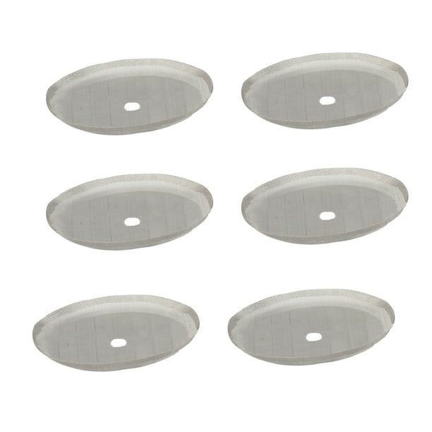 Paquete de 6 filtros de café de Acero inoxidable Bewildely herramienta de cocina reutilizable