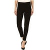 Hue Women's Leggings Piped Polished Twill Skimmer X-Small Black