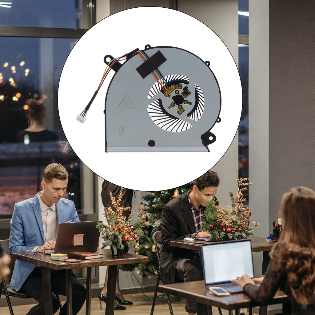 WINDLAND Laptop CPU GPU Fan for Gigabyte Aero15 RP64W RP65W Cooler Fan BS5005HS-U2M BS5005HS-U2N Computer Cooling Radaitor