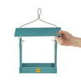 thumbnail image 5 of Birds Choice Green Solutions Fly-Thru Recycled Poly Lumber Bird Feeder, Lake Blue, 5 of 8