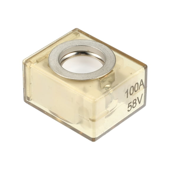 Unique Bargains Waterproof 100A Marine Rated Battery Fuse Terminal Fuse Only 58V DC Maximum