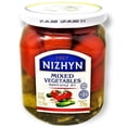 thumbnail image 2 of Nezhin Marinated Pickled Cucumber and Cherry Tomato, Mixed Vegetables Style No 7, Flavorful, Made from Fresh, No Added Preservatives, 450 gram, Pack of 3, 2 of 3