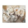 thumbnail image 2 of Oil Painting With Flower Rose & Peonies Flower Canvas Wall Art for Home Decor Ready-to-Hang, 2 of 18
