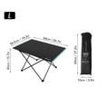 thumbnail image 4 of Table de Pique-Nique Pliante Extérieure Bureau de Camping Portable Table en Aluminium pour, 4 of 8