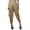 Dark Beige, variant on Moomaya Solid Punjabi Patiala Salwar Dhoti Pants For Women, Elastic Waist Relaxed Baggy Trousers