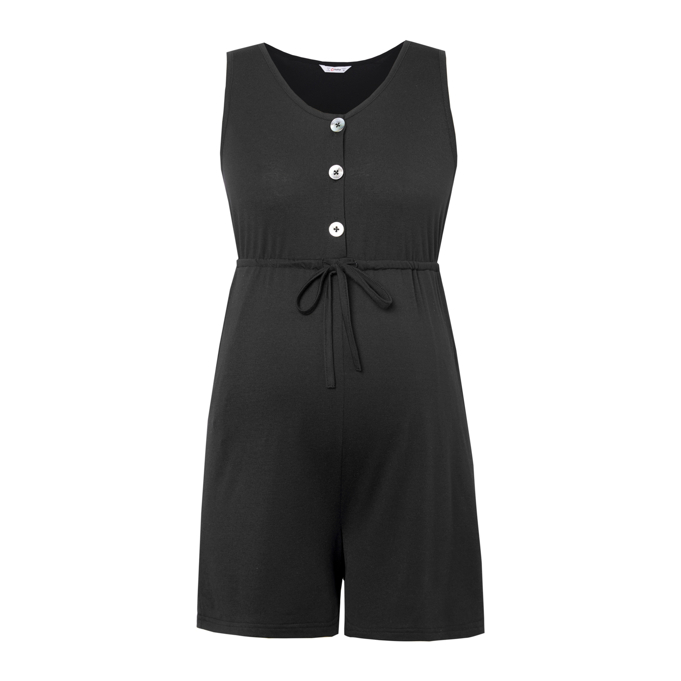 Patpat Women Black Maternity casual Print Suspender pants Walmart Canada