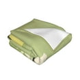 thumbnail image 3 of XMXT Throw Blanket, Yellow Vintage Butterfly Machine Washable Blankets for Sofa, 60 x 50 inches, 3 of 9