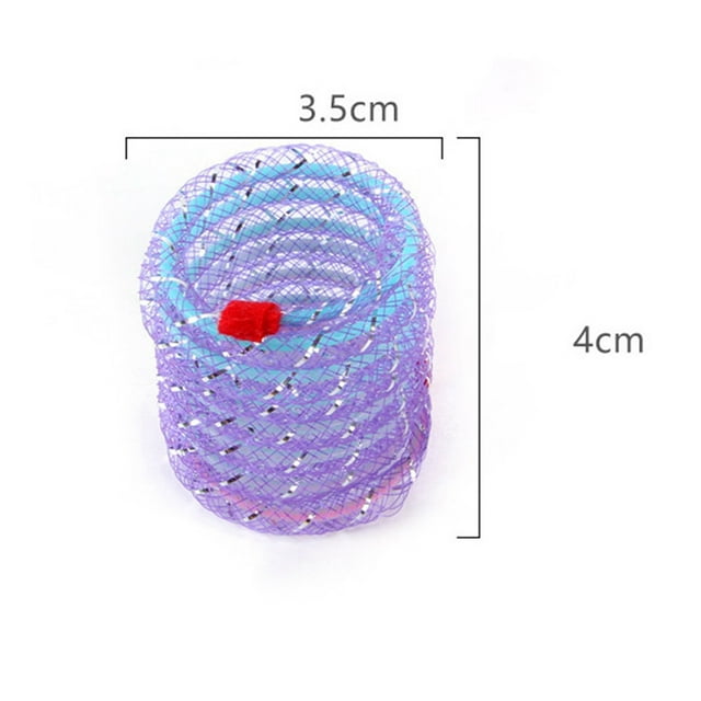 Jouets pour Chat Border, Chat Coloré, Ressorts Interactifs, Tuyaux Flexibles, Fils de Jouet, Ressorts Élastiques