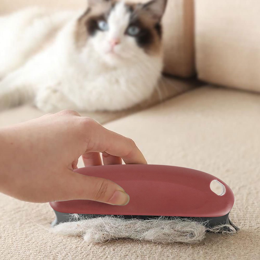 Willstar Pet Hair Cleaning Brush Dog Cat Hair Remover Pet Hair Detailer