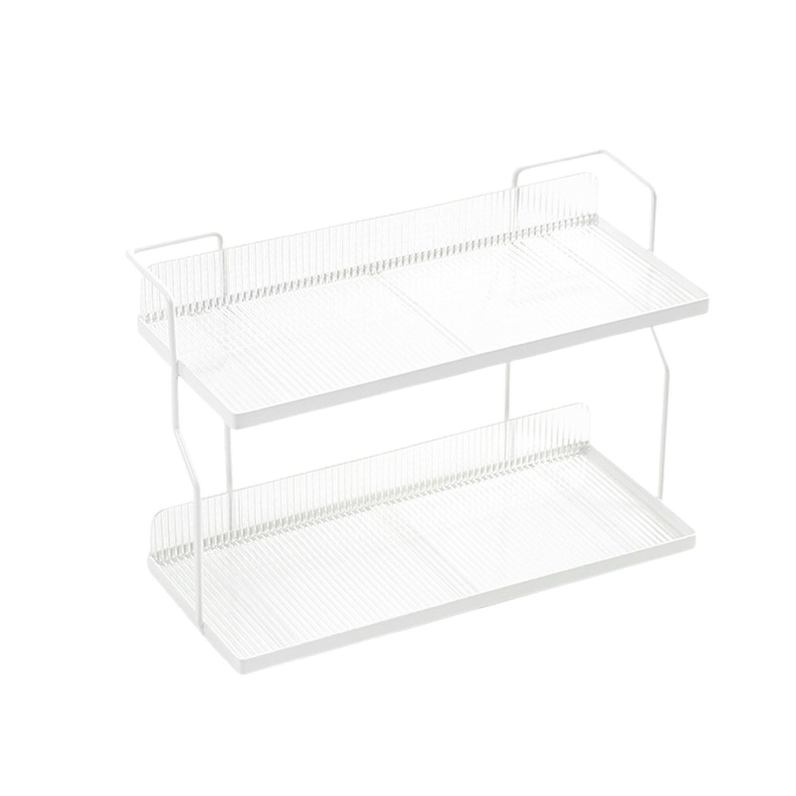 1-Set 2-Tier- Versatile Kitchen Cabinet Organizers And Storage, Bathroom Small Clear Acrylic Under Sink Organizers And Storage, Coffee, Kitchen, Spice, Medicine Bottle Organizer