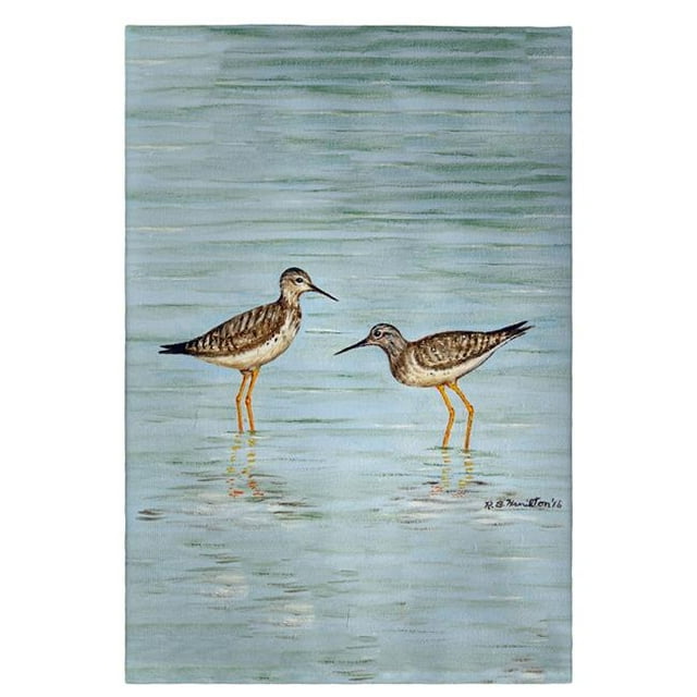 Betsy Drake GT430 Yellow Legs Guest Towel - 20 x 20 in.
