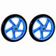 thumbnail image 1 of 2 Piezas Rueda De Scooter 200 Mm Material PU Espesor La 30 ABEC-7 Cojinete Accesorios Para Scooter,, 1 of 5