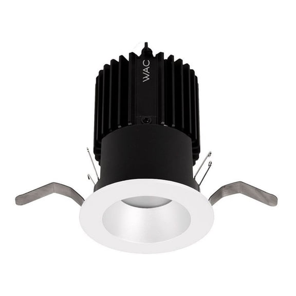 R2RD2T-W840-WT-WAC Lighting-Volta 2 Inch 1 LED Downlight Round Trim-White Finish-60 Beam Spread-4000 Color Temperature-85 Color Rendering Index