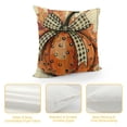 thumbnail image 4 of JEUXUS Fall Decorative Throw Pillow Covers Orange Truck Porch Outdoor Home Decor, Buffalo Plaid Check Bow Polka Dots Thanksgiving Farmhouse Cushion Case, 4 of 5