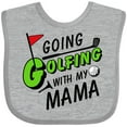 thumbnail image 3 of Inktastic Going Golfing with My Mama Kids Golf Boys or Girls Baby Bib, 3 of 4