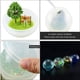 thumbnail image 4 of Molde redondo de silicona con esfera de bricolaje para resina epoxi, fabricación de joyas, cera de velas, jabón casero, molde de bomba de baño de plástico, 5 moldes de bolas de hielo de diferentes, 4 of 6