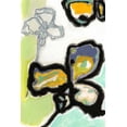 thumbnail image 2 of Fuchs, Jodi 11x14 Black Ornate Wood Framed with Double Matting Museum Art Print Titled - Orchid Pop I, 2 of 4