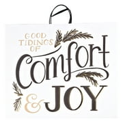 Holiday Time Kraft Jumbo Vogue Gift Bag Comfort Joy