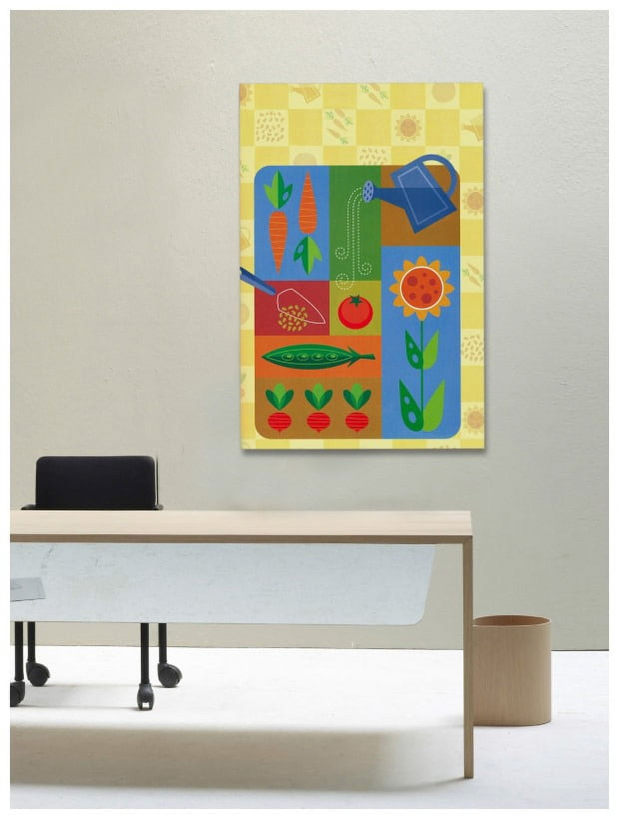 Marmont Hill "Gardening" by Curtis Painting Print on Canvas
