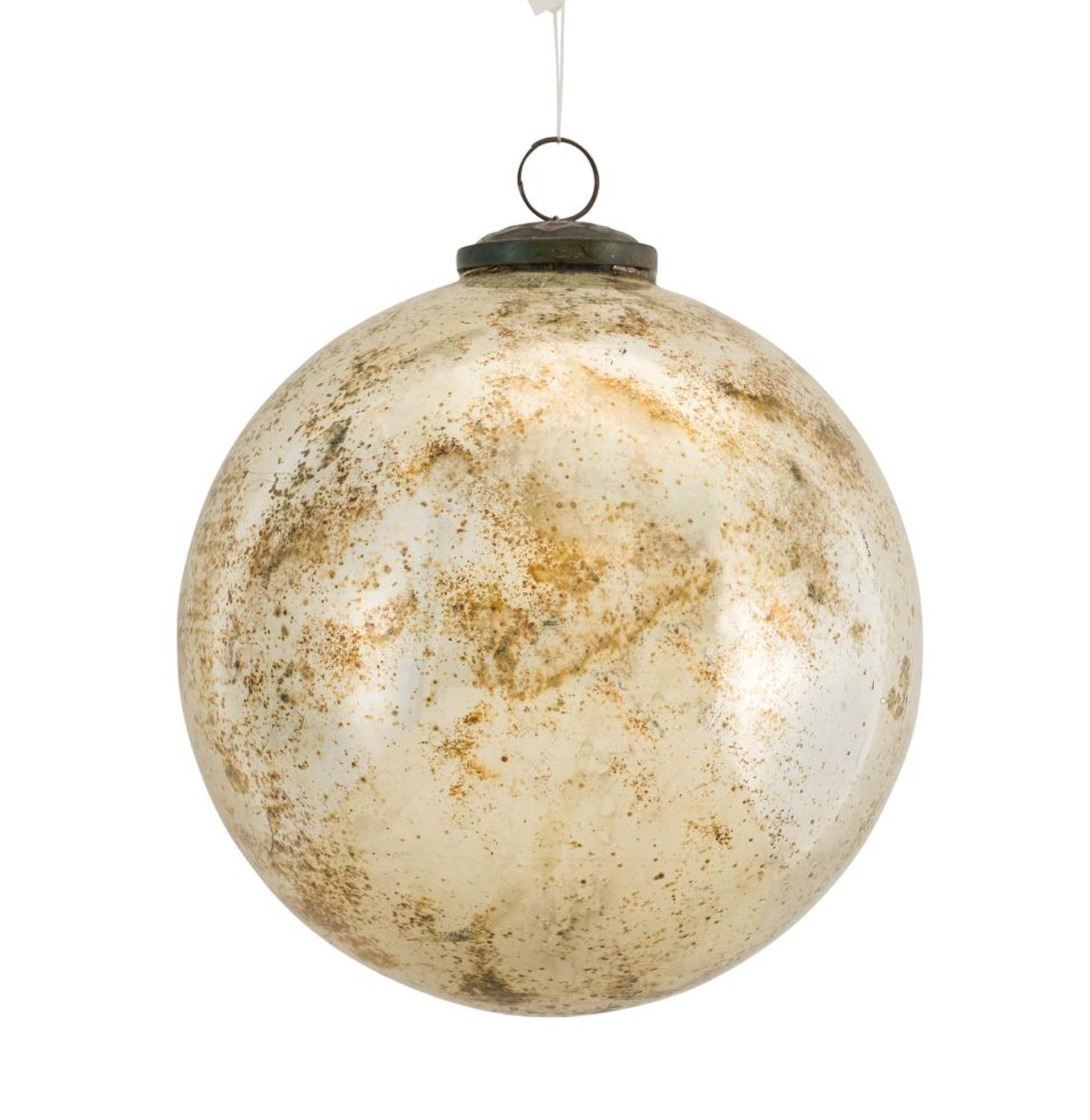 ivory colored christmas ornaments