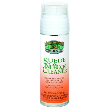Moneysworth & Best Suede & Nubuck Cleaner Re Spray w/Brush Cap 5.6 (Best Smelling Leather Cleaner)