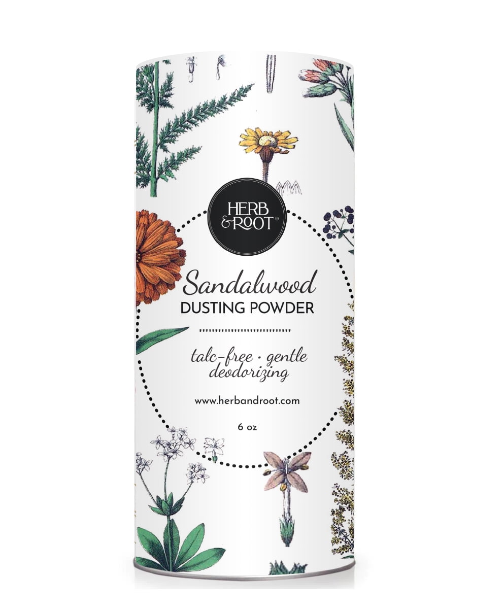 Herb And Root Buyers Near Me Herb & Root Sandalwood Talc Free, Dusting Powder for Women & Men