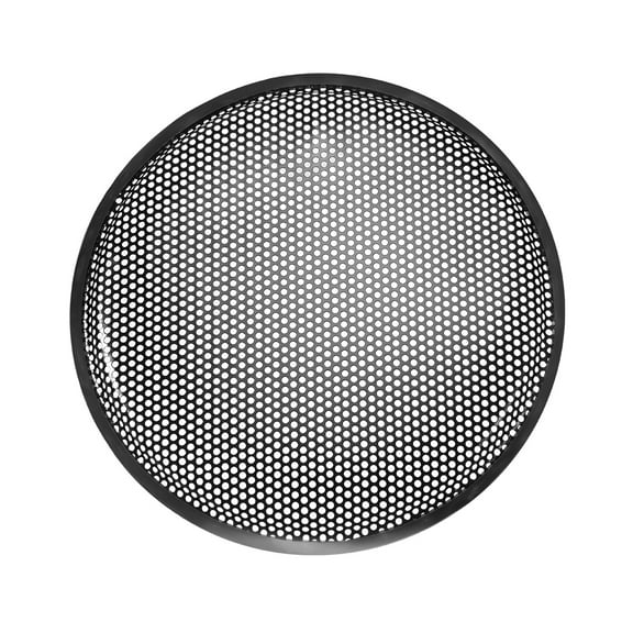 15" Speaker Waffle Grill Metal Mesh Audio Subwoofer Guard Protector Cover with Clips, Screws