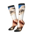 thumbnail image 3 of Cauagu Blue Sky Meadow Cute Cow Print Women's Men's Ankle Socks 1-pack Casual Athletic Socks for Unisex Adult Moisture-Wicking Socks for Daily Wear/Running/Sport, 3 of 8