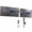 Black, variant on VIVO Black Dual Monitor Adjustable Desk Mount, Fits Ultrawide Screens up to 38"