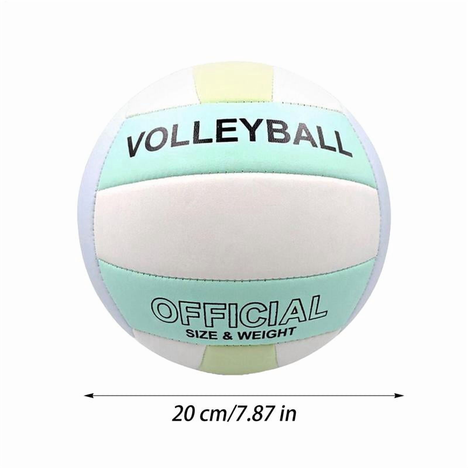 Professional Volley Ball Thickened Surface Soft Leather Volleyball Waterproof Game Play Volleyballs for Womens Mens