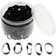 thumbnail image 3 of 500 Pcs Élastiques à Cheveux Jetables Accessoires pour Filles, 3 of 9