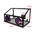thumbnail image 4 of yuksok Dust Cage Acrylic Dust Box Cover for Carving Grinding Machine Grinding Table, 4 of 4