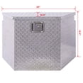 thumbnail image 2 of Aluminum Tool Box Storage Organizer with Lock Keys, Large Capacity Heavy Duty Tool Organizer Box, 2 of 8