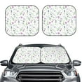 thumbnail image 2 of Sikiie Watercolor Wildflower Print Foldable Car Windshield Sun Visor, Car Window Sunshade Suitable for Sedan, SUV and Truck Car Accessories-Medium, 2 of 6