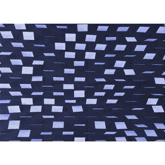 Ahgly Company Machine Washable Indoor Rectangle Transitional Periwinkle Purple Area Rugs, 8' x 12'