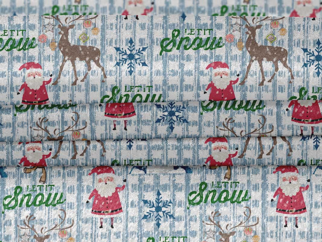 oneOone Velvet Grayish Blue Fabric Christmas Christmas Dress Material Fabric Print Fabric By The Yard 58 Inch Wide