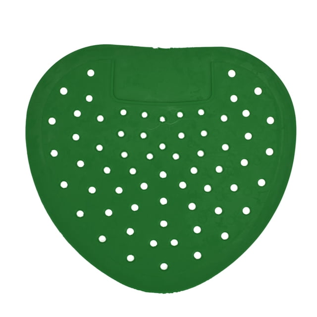 Desodorizante para urinario con orificio grande, antisalpicaduras, perfumado, para baños, color verde