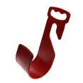 thumbnail image 4 of Soporte para Manguera de Agua perfecl de Plástico Decorativa Gancho para Carrete Rojo, 4 of 5